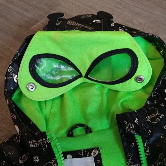 Baby Raincoat Black Alien size 12 months - Picture 5 of 6
